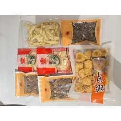 滋潤養生六寶湯料套裝｜羊肚菌 + 加拿大花旗參 + 玉竹 + 椴木銀耳 + 老鼠耳 全家煲湯食材組合